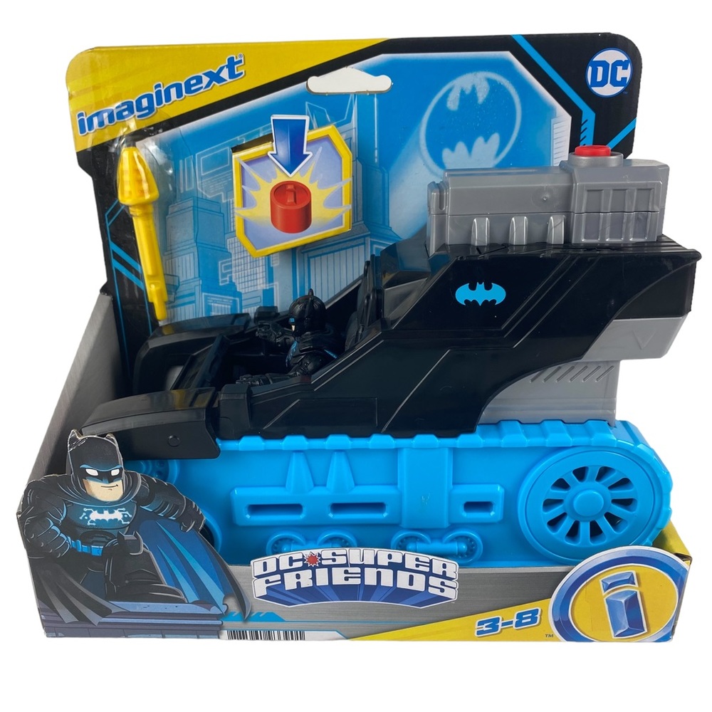 Imaginext DC Super Friends Batman Bat-Tech Tank NEW